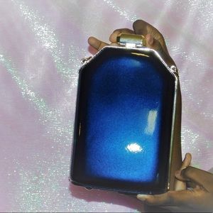 Brilliant Blue Clutch